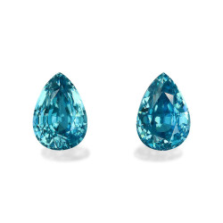 Zircon Bleu taille Poire 蓝色...