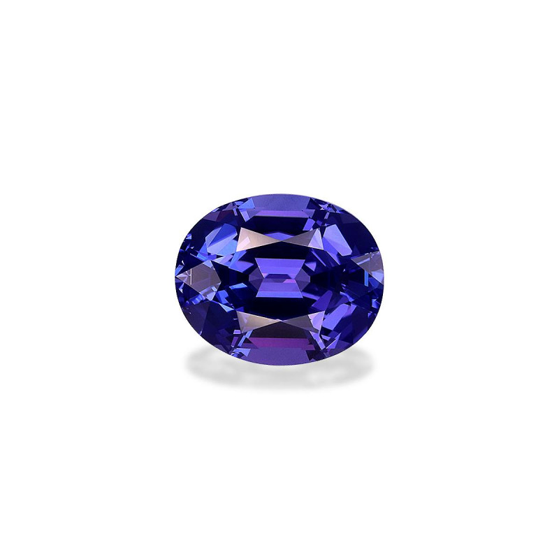 坦桑石 taille 椭圆形 紫罗兰蓝 4.06 carats