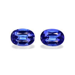 Tanzanite taille OVALE 蓝色...