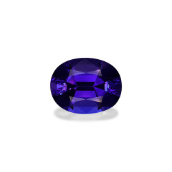 Ovale geslepen Tanzaniet Violet Blauw 32.53 karaat