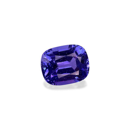 CUSHION-cut Tanzanite Violet Blue 6.71 carats
