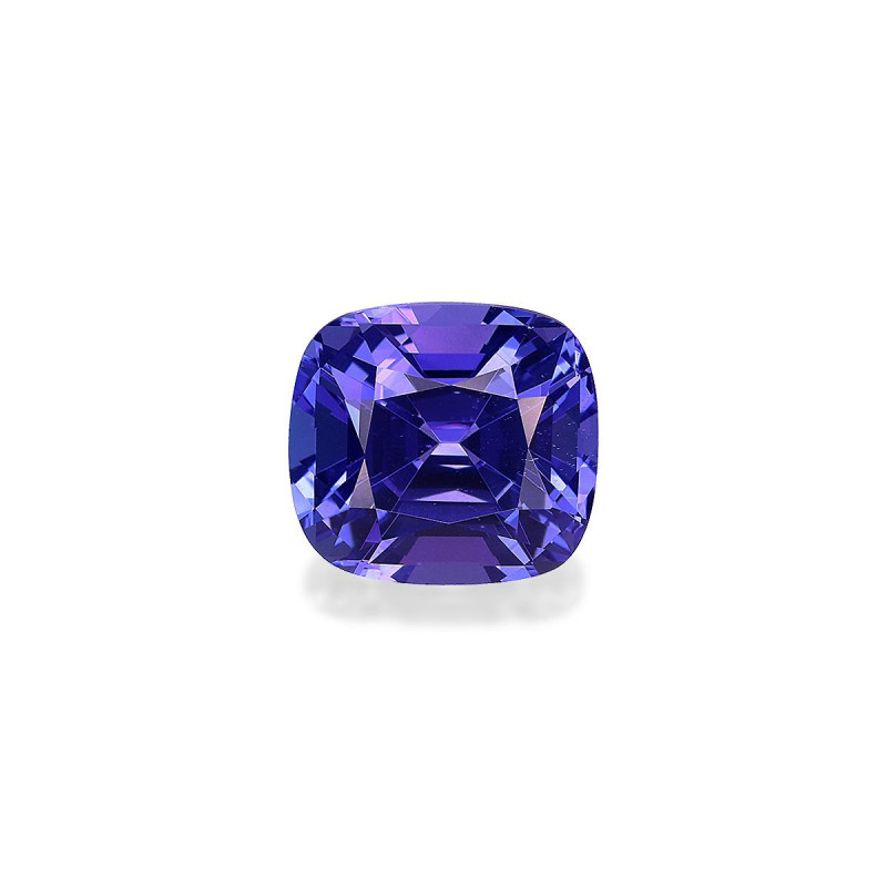 坦桑石 taille 靠垫 紫罗兰蓝 4.88 carats