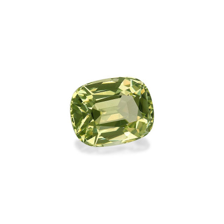 CUSHION-cut Cuprian Tourmaline Pale Green 3.67 carats