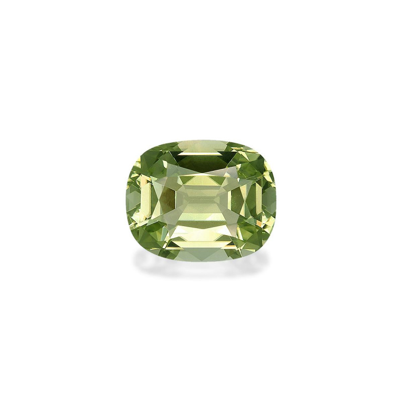 CUSHION-cut Cuprian Tourmaline Pale Green 5.72 carats