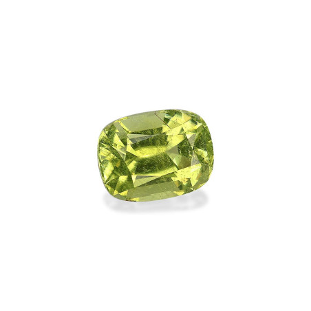 CUSHION-cut Cuprian Tourmaline Lime Green 6.59 carats