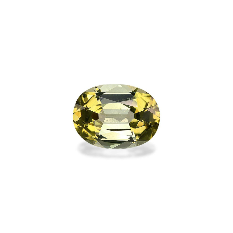 Tourmaline Cuivre taille OVALE Lime Green 4.23 carats