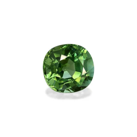 Olijfgroene Tourmaline kussen gesneden 13.39 karaat