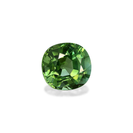 Tourmaline Verte taille COUSSIN Vert Olive 13.39 carats