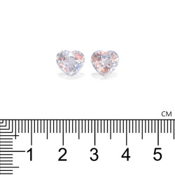 regenboog maansteen hartvorm wit 4.70 karaat