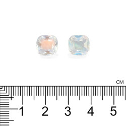 regenboog maansteen kussenmaat wit 6.87 karaat