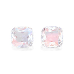 CUSHION-cut rainbow...
