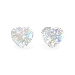 rainbow moonstone taille 心脏...