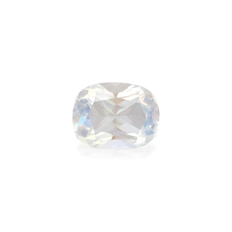 rainbow moonstone taille COUSSIN Blanc 3.44 carats