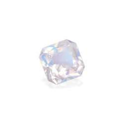 regenboog maansteen rechthoekige witte maat 3,26 karaat