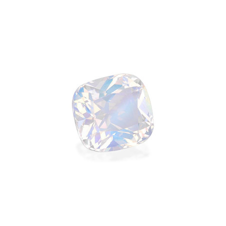 rainbow moonstone الحجم وسادة أبيض 2.50 