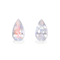 regenboog maansteen peervormig wit 5,69 karaat