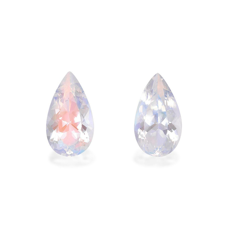 rainbow moonstone الحجم كُمَّثرَى أبيض 5.69 