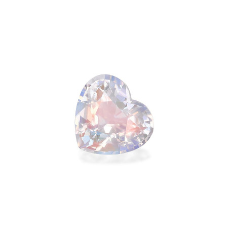 rainbow moonstone الحجم قلب أبيض 7.79 