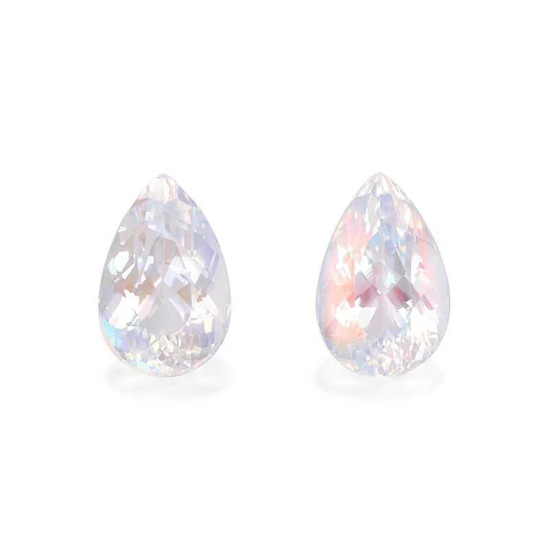rainbow moonstone taille 梨子 白色 7.47 carats