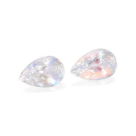 rainbow moonstone الحجم كُمَّثرَى أبيض 7.47 