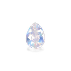 regenboog maansteen peervormig wit 3,98 karaat
