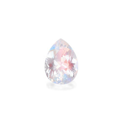 rainbow moonstone الحجم كُمَّثرَى أبيض 3.05 