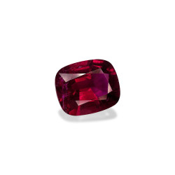 Rubelliet groene kussen geslepen 20.15 karaat