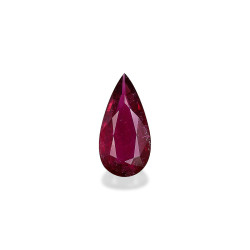 红碧榴石 taille 梨子 绿色 11.04 carats