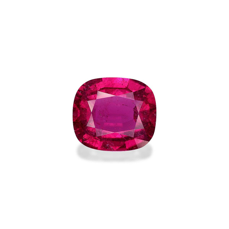 红碧榴石 taille 靠垫 绿色 3.27 carats