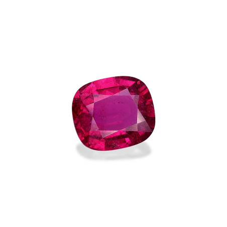 红碧榴石 taille 靠垫 绿色 3.27 carats