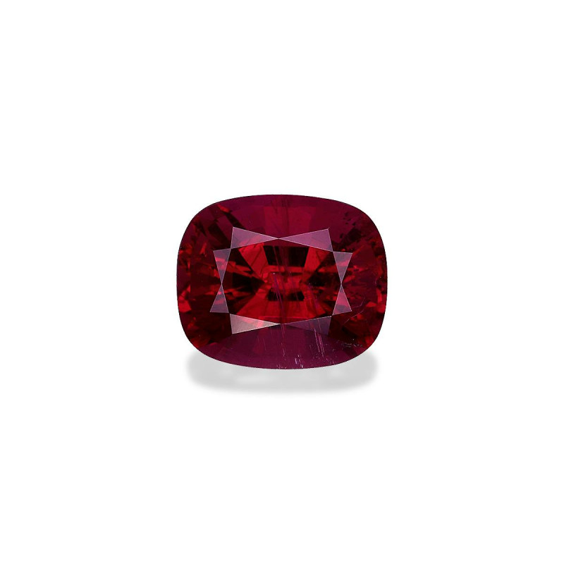 红碧榴石 taille 靠垫 绿色 3.60 carats