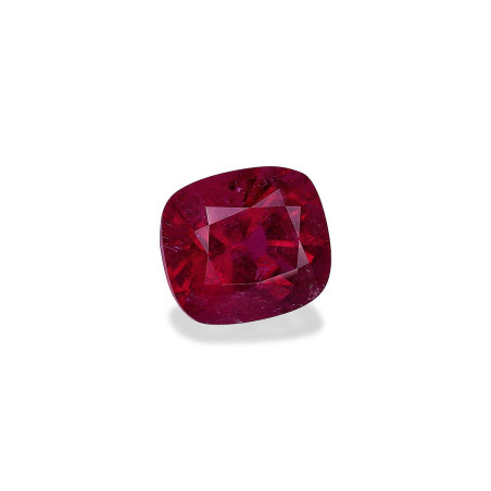 CUSHION-cut Rubellite Tourmaline  3.13 carats