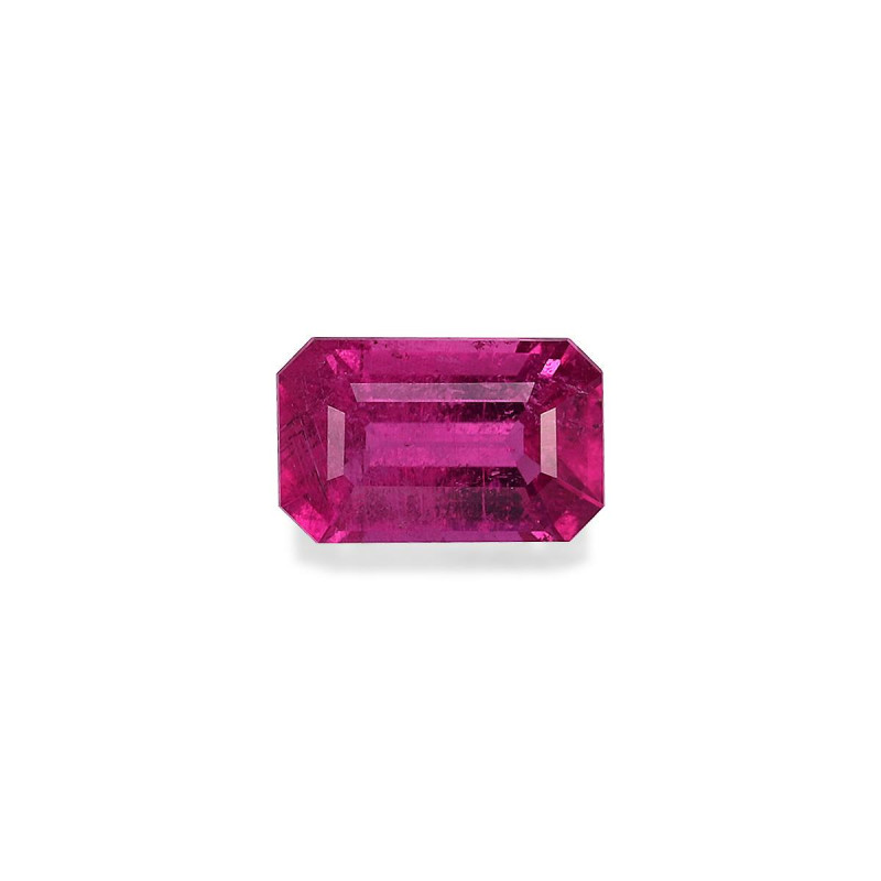 红碧榴石 taille 矩形的 绿色 0.76 carats
