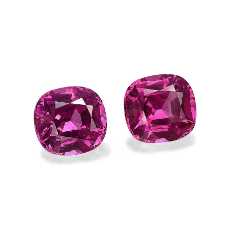 rhodolite الحجم وسادة الزاهي الوردي 16.41 
