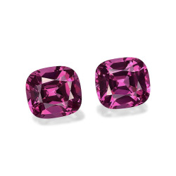 rhodoliet kussen geslepen Bubblegum Roze 8.87 karaat