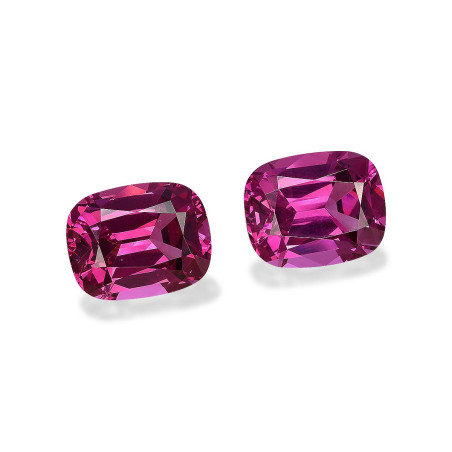 rhodolite الحجم وسادة الزاهي الوردي 17.72 