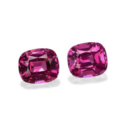 rhodoliet kussen geslepen Bubblegum Roze 14.90 karaat