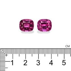 rhodoliet kussen geslepen Bubblegum Roze 14.90 karaat