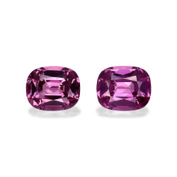 CUSHION-cut rhodolite...