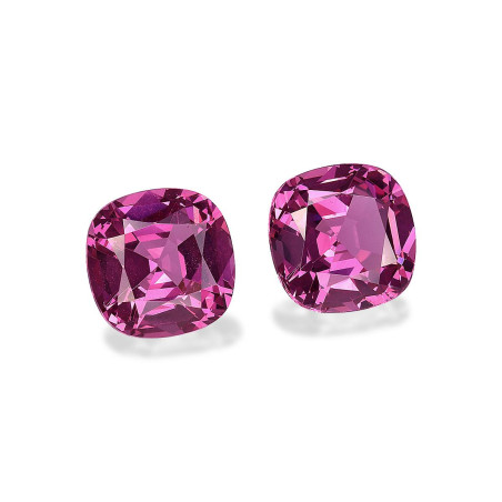 rhodolite الحجم وسادة الزاهي الوردي 6.55 