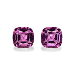 rhodoliet kussen geslepen Bubblegum Roze 5.17 karaat