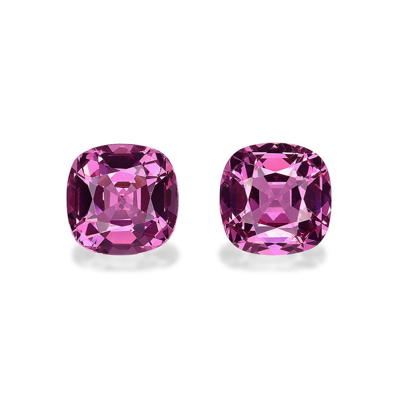 rhodolite lengte KISSEN Kaugummirosa 4.79 karaten