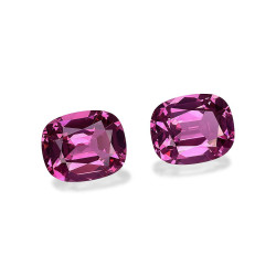 rhodoliet kussen geslepen Bubblegum Roze 6.29 karaat