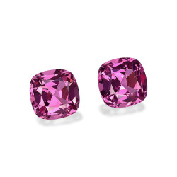 rhodoliet kussen gesneden Bubblegum Roze 5,10 karaat