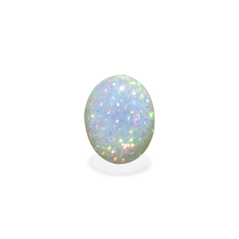 Opale d'Ethiopie taille OVALE 白色 6.04 carats