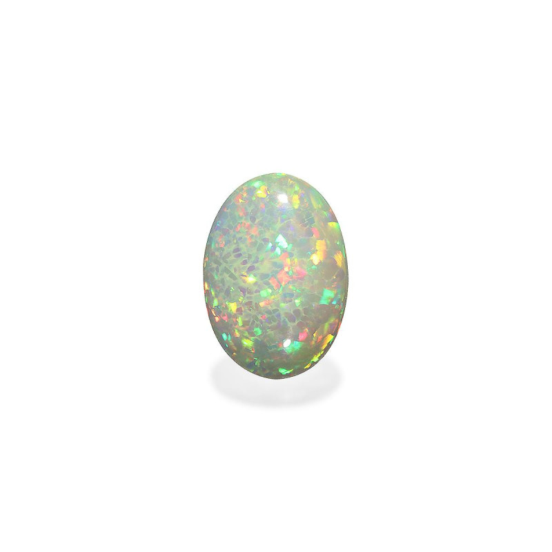 Opale d'Ethiopie taille OVALE 白色 17.67 carats