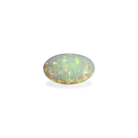 Opale d'Ethiopie taille OVALE Blanc 17.67 carats