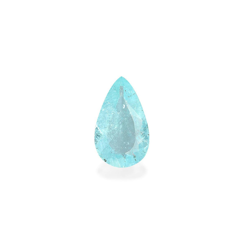 Tourmaline Paraiba lengte Birne Blaugr&uuml;n 2.87 karaten