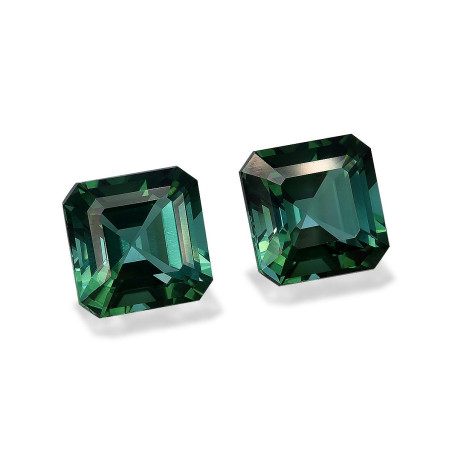 Tourmaline Verte taille CARRÉ VERT 18.04 carats