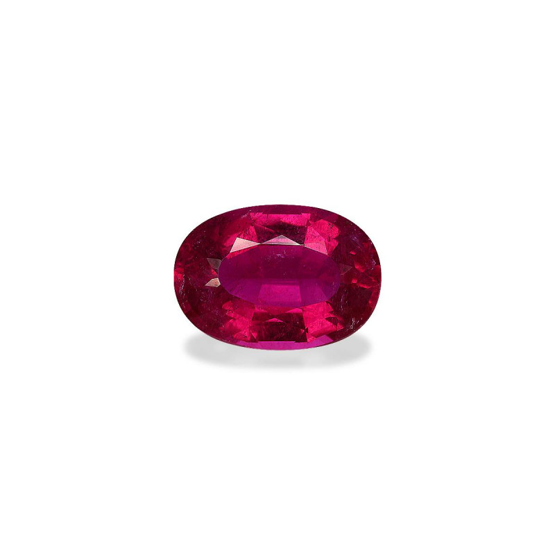 红碧榴石 taille 椭圆形 绿色 9.28 carats